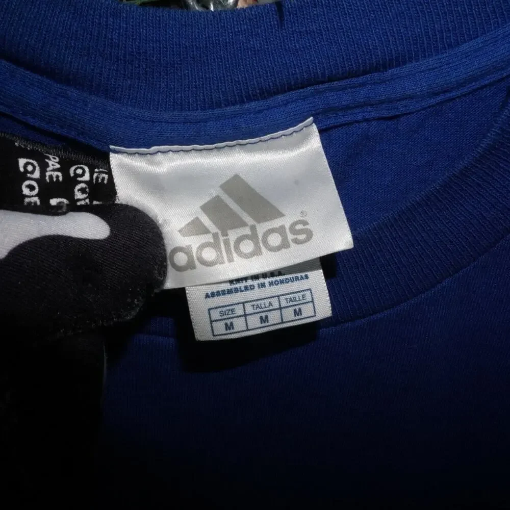 M - Vintage Y2K Adidas T-Shirts kansas jayhawks university